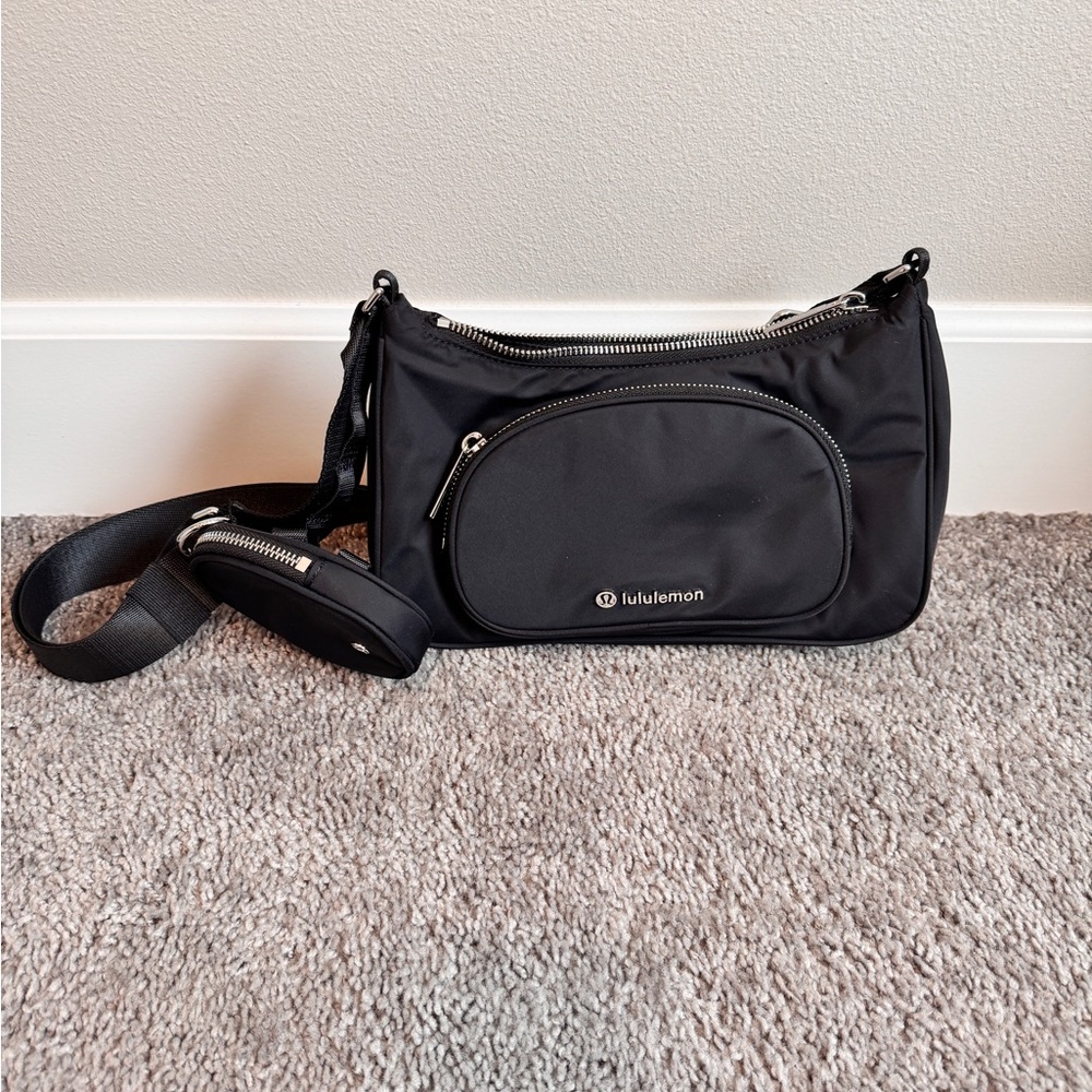 lululemon athletica Black Crossbody Bag